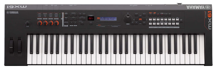 Yamaha MX61 61 Keys Analog Keyboard Synthesizer - Black