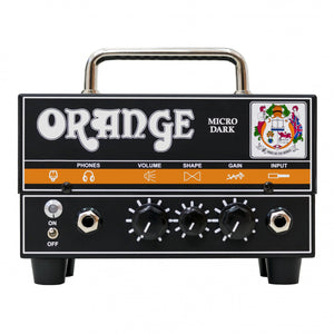 Orange Amplifiers Dark Terror 20W Hybrid Tube Amp Head Front