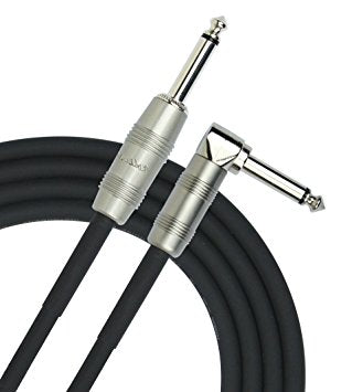 Kirlin IP-202PR/BK Right Angle 20' Instrument Cable