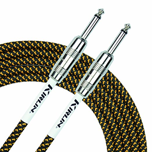 Kirlin IWC-201PN/BY 10' Tweed Instrument Cable