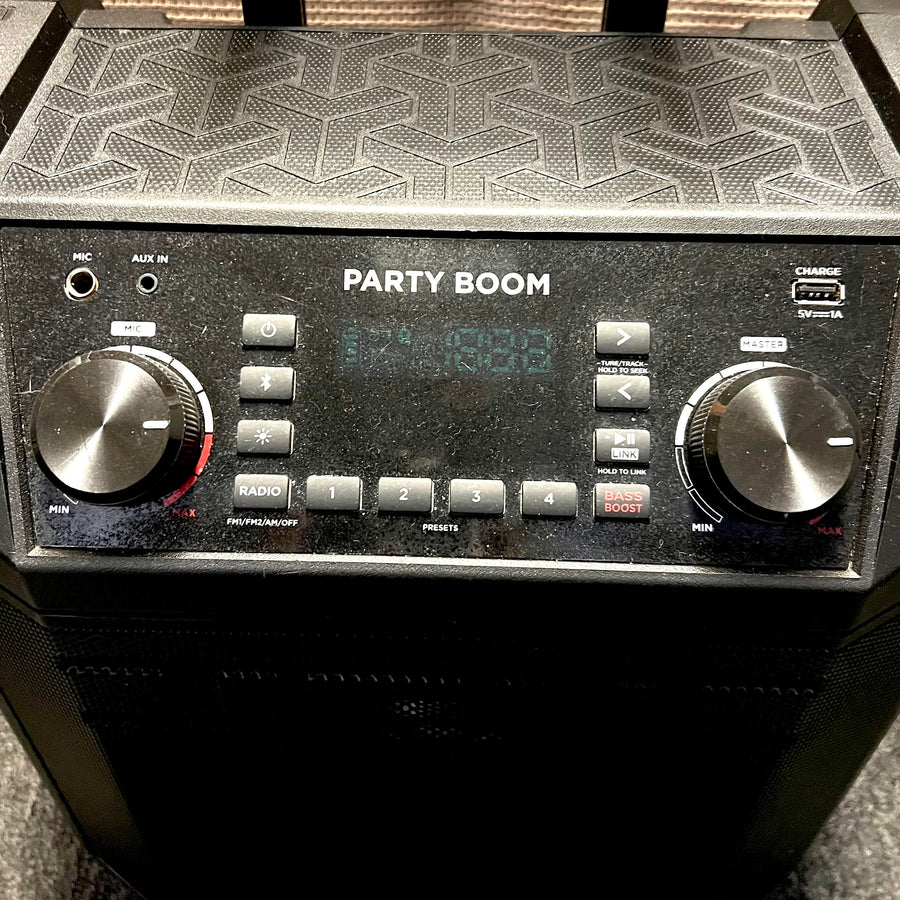 Used Ion Party Boom Speaker